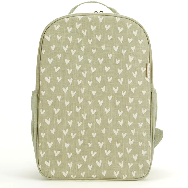 SoYoung Little Hearts Sage Grade School Backpack