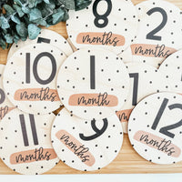 Knotty Design Co. Boho Monthly Milestone Set