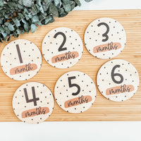 Knotty Design Co. Boho Monthly Milestone Set