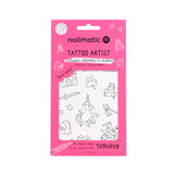 Nailmatic Kids- Temporary Coloring Tattoos