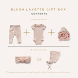 Little & Lively Newborn Layette Gift Box - Blush 0-6M