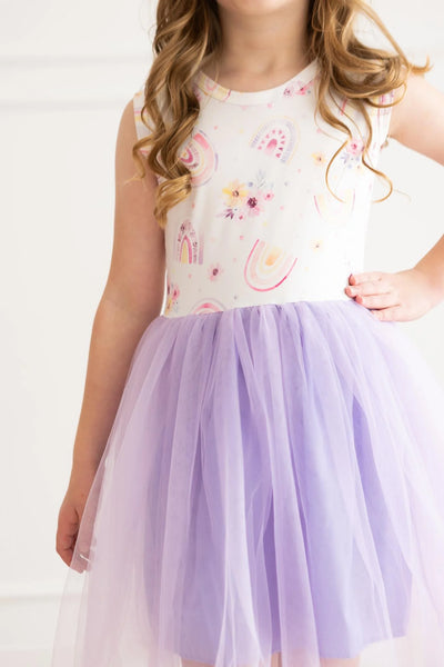 Mila & Rose Rainbow Meadows Tank Tutu Dress