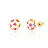 Girl Nation Enamel Stud Earrings