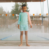 Honeysuckle Rashguard Shirt - Ice Pop Colour Block