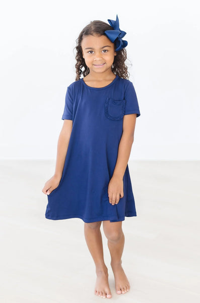 Mila & Rose Navy T-Shirt Dress