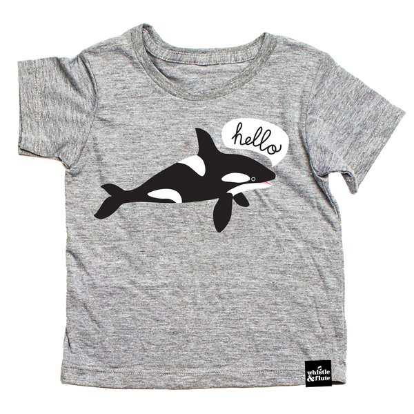 Whistle & Flute Hello Orca T-Shirt