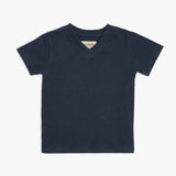 Mini Mioche Premium Gots-Certified Organic Cloud V-Neck Tee