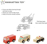 Manhattan Toys Pull Back Rescuers Cars