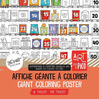 Pico Giant Colouring Poster