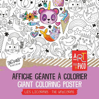 Pico Giant Colouring Poster