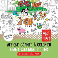 Pico Giant Colouring Poster