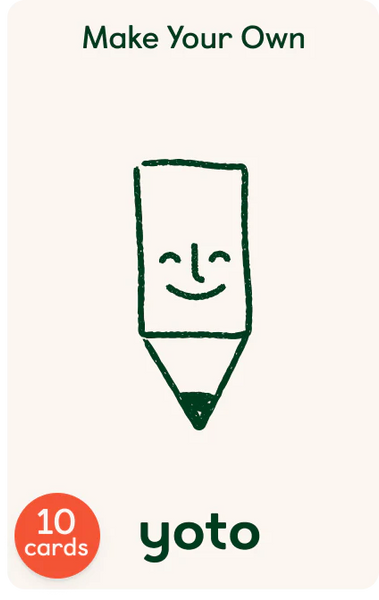 Yoto Make Your Own Cards (Pack of 10)