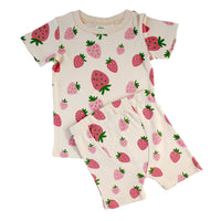 Parade Organics "My Jammies" Summer Pajamas - Tulips
