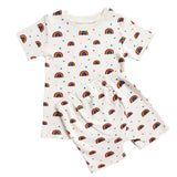 Parade Organics "My Jammies" Summer Pajamas - Tulips