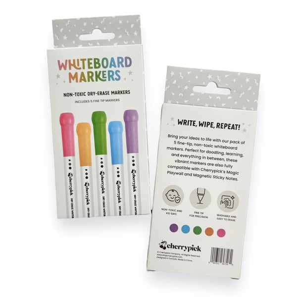 Cherry Pick Whiteboard Dry-Erase Markers (5pc)
