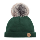 Petit Coulou Baby hat with pompom (0-12m)