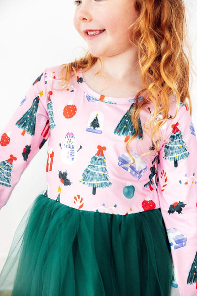 Mila & Rose Under the Tree L/S Tutu Dress