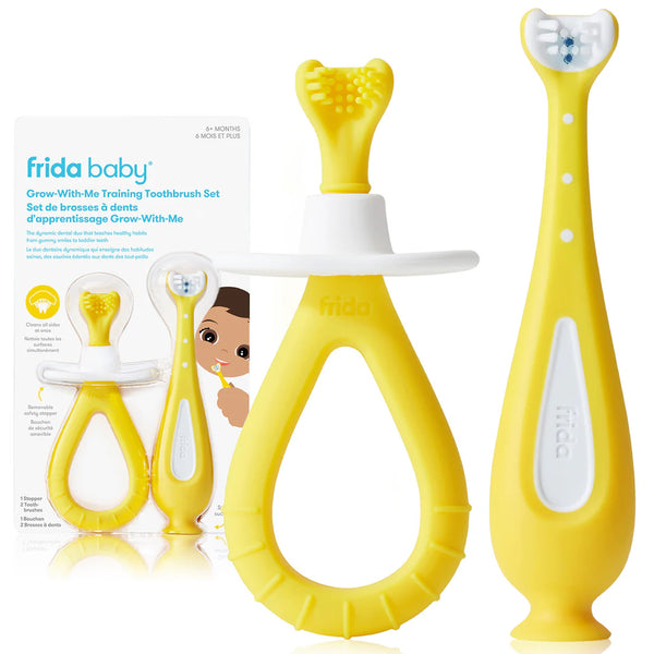 Frida Baby Grow-With-Me Training Toothbrush Set