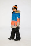 Deux par Deux Two Piece Play Snowsuit Blue And Orange Gradient