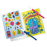 Ooly Yummy Yummy Scented Coloring Kit - Markers Stickers Coloring Book