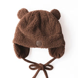 Petit Coulou Bear Sherpa Beanie