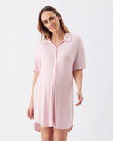 Ripe Maternity Dreamy Night Shirt Dusty Pink