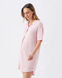 Ripe Maternity Dreamy Night Shirt Dusty Pink