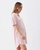 Ripe Maternity Dreamy Night Shirt Dusty Pink