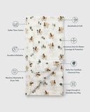 Loulou Lollipop Baby Muslin Swaddle