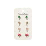 Rockahula Jolly Christmas Clip On Earrings