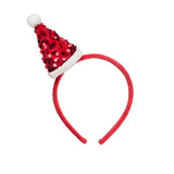 Rockahula Sequin Velvet Santa Headband