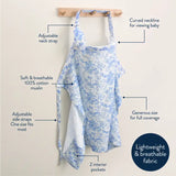 Itzy Ritzy Blue Toile Itzy Breastfeeding Cover™
