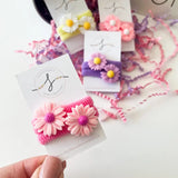 Piggy Ties - Spring Flowers