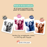 Kiimento Model P2 Ink-Free Print Pack, 40 Prints