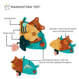 Manhattan Toy's Happy Hive Sensory Book