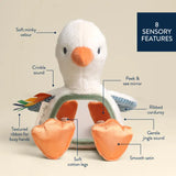 Itzy Ritzy Itzy Bitzy Mirror Sensory Tummy Time Mirror - Goose