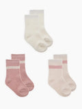 Sungabye - 3 PK - Organic Baby Crew Socks
