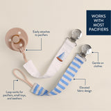 Itzy Ritzy Itzy Clip™ - Fabric Pacifier Strap