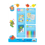 Ooly Yummy Yummy Scented Coloring Kit - Markers Stickers Coloring Book