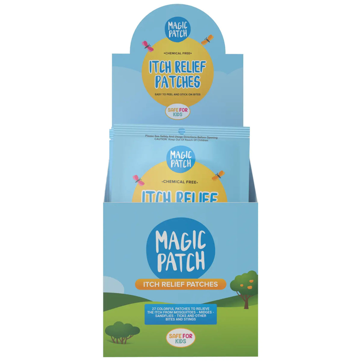 Magicpatch Natural Itch and Bug Bite Relief Patches Boreal Kids