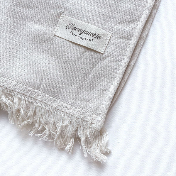 Honeysuckle Hooded Beach Towel