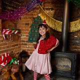 Rockahula Sequin Velvet Santa Headband
