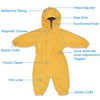 Jan & Jul Kids Thin-Lined Rain Suits