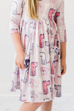 Mila & Rose Puppy Party Pocket Twirl Dress