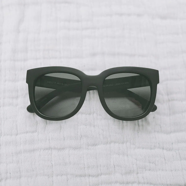 Honeysuckle - Bold Black Sunglasses - Size 3-6Y