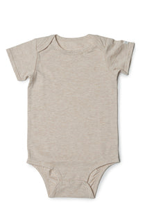 Loulou Lollipop - Bodysuit in TENCEL™ - Heather Oatmeal
