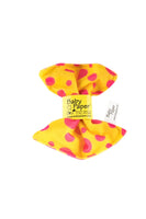 Baby Paper Sensory Cloth - Yellow Pink Dot
